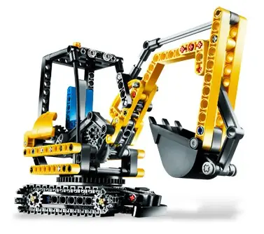 LEGO Technic Mini Telehandler • Set 8045 • SetDB