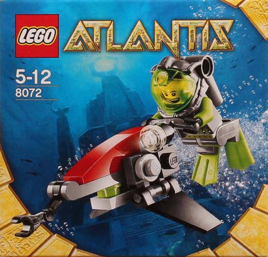 LEGO Atlantis Sea Jet • Set 8072 • SetDB • Merlins Bricks