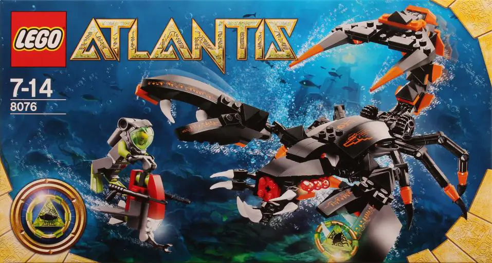 LEGO Atlantis Deep Sea Striker • Set 8076 • SetDB