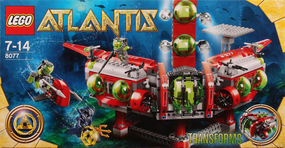 マリリン LEGO Atlantis Exploration HQ • Set 8077 • SetDB
