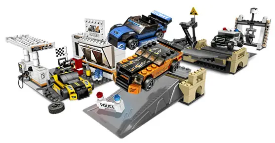 LEGO Racers Bridge Chase • Set 8135 • SetDB • Merlins Bricks