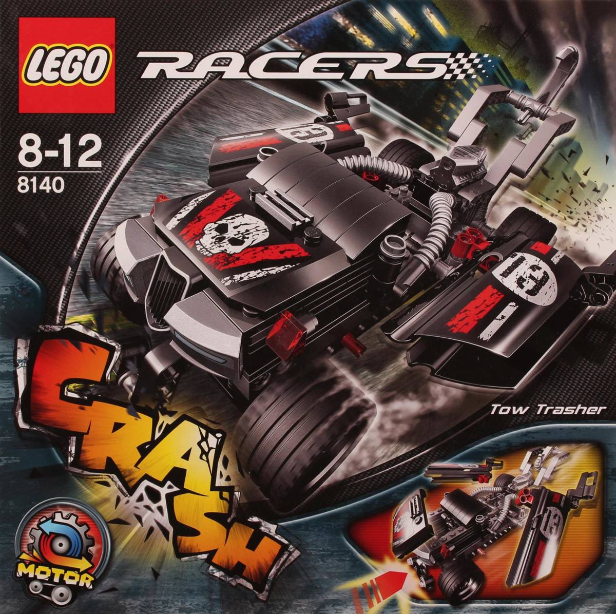 LEGO Racers Tow Trasher • Set 8140 • SetDB • Merlins Bricks