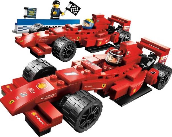 LEGO Racers Ferrari Victory • Set 8168 • SetDB