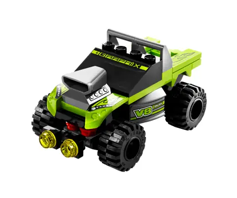 LEGO Racers Lime Racer • Set 8192 • SetDB • Merlins Bricks