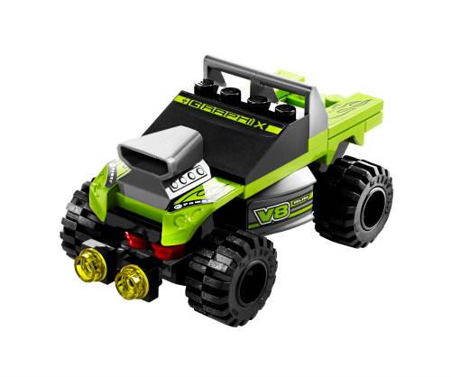 LEGO Racers Lime Racer • Set 8192 • SetDB • Merlins Bricks