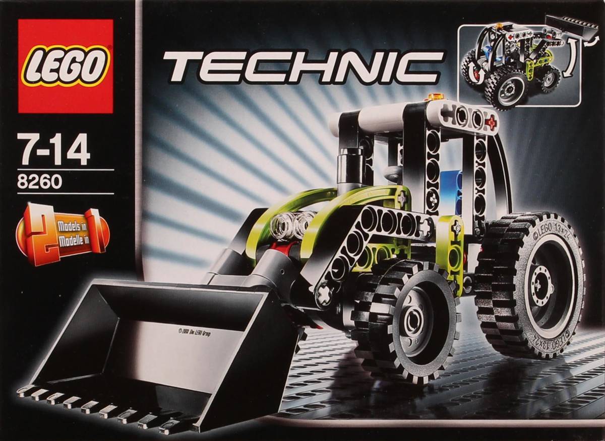 LEGO Technic Tractor • Set 8260 • SetDB • Merlins Bricks