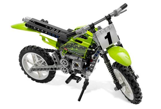 LEGO Technic Dirt Bike • Set 8291 • SetDB • Merlins Bricks