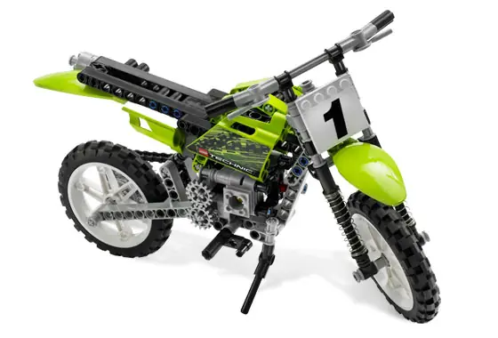 LEGO Technic Dirt Bike • Set 8291 • SetDB • Merlins Bricks