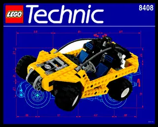 LEGO Technic Desert Ranger • Set 8408 • SetDB
