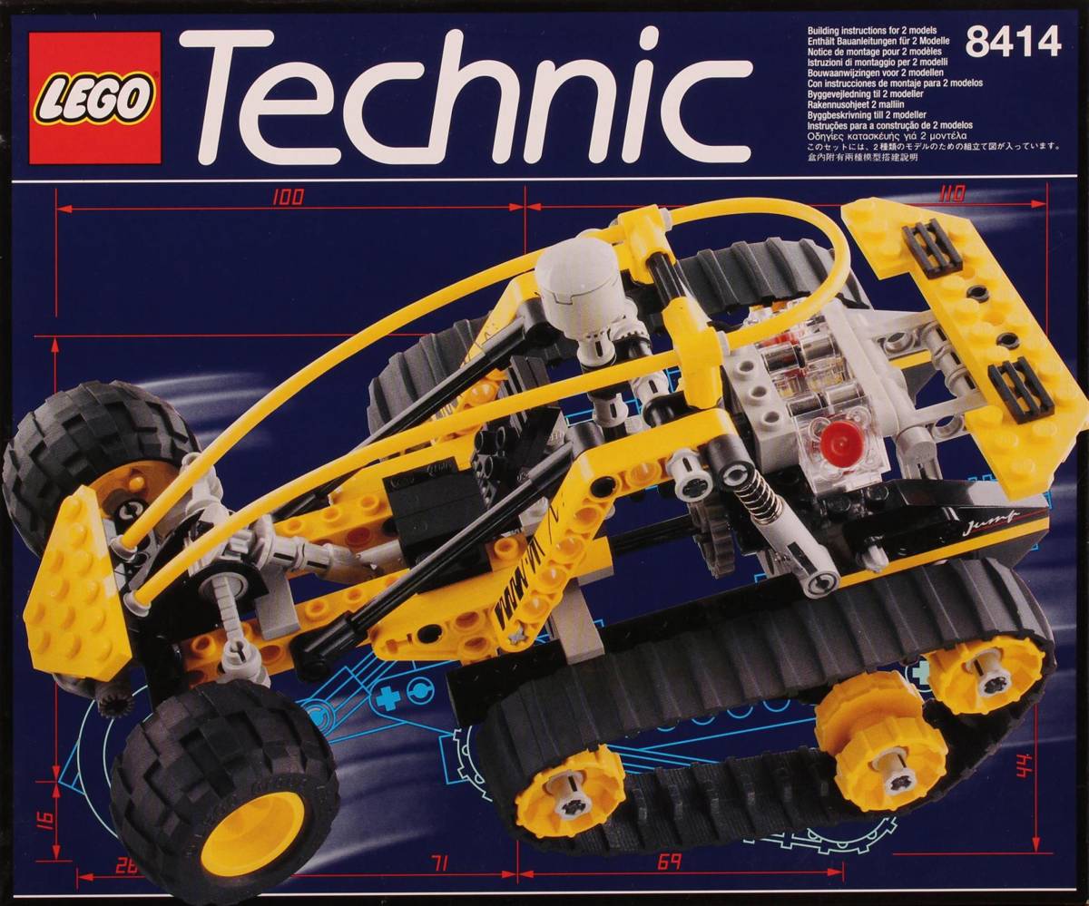 LEGO Technic Mountain Rambler • Set 8414 • SetDB