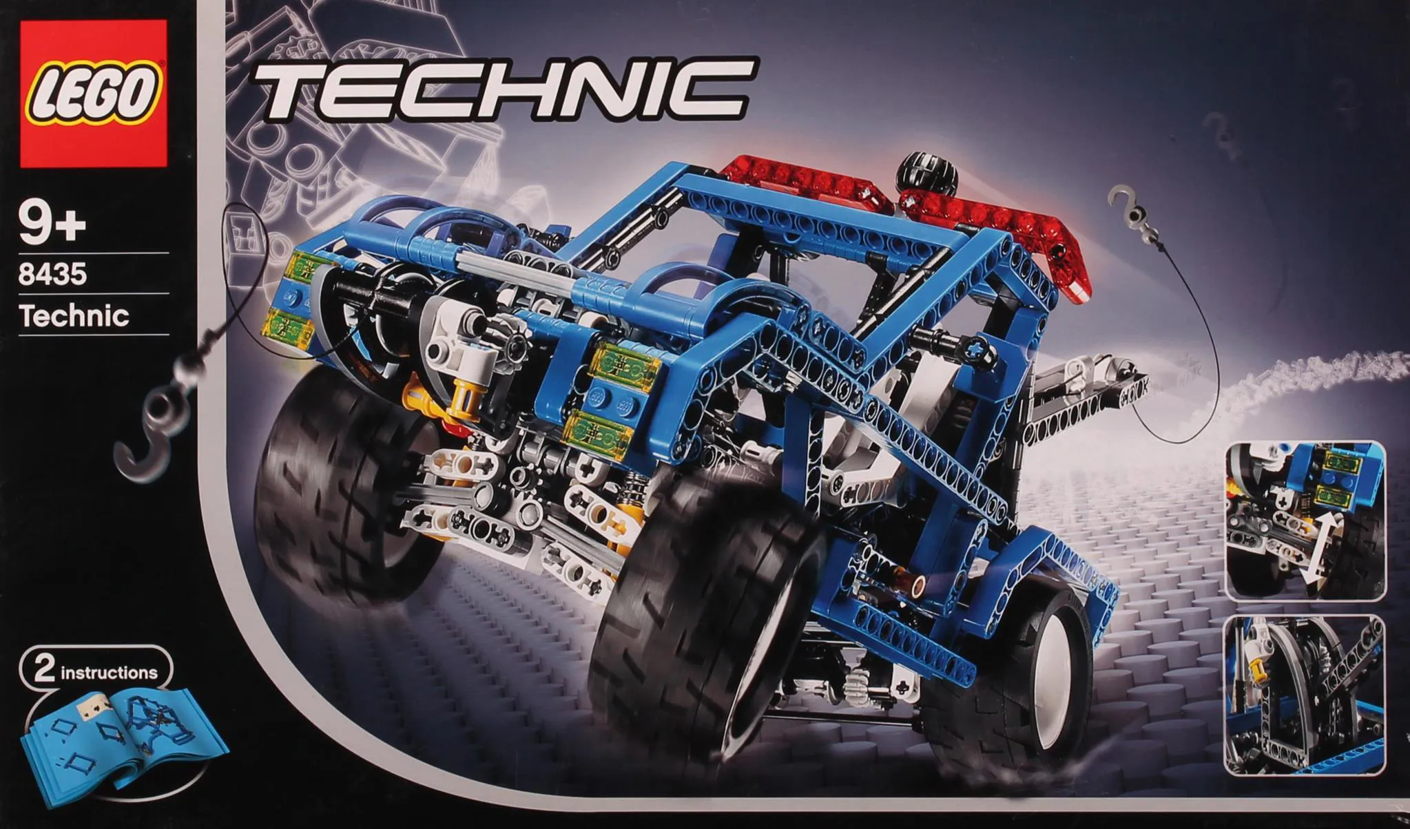 118セット① LEGO Technic 4WD • Set 8435 • SetDB • Merlins Bricks