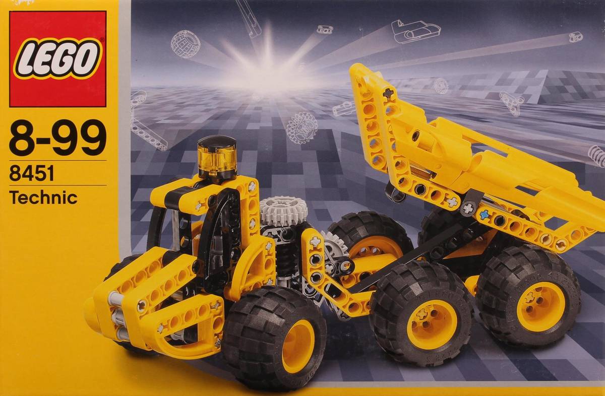 LEGO Technic Dumper • Set 8451 • SetDB • Merlins Bricks