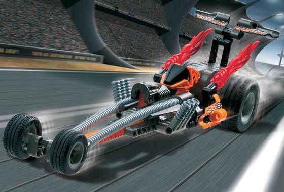 LEGO Racers Nitro Burner • Set 8471 • SetDB • Merlins Bricks