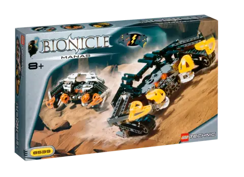 LEGO BIONICLE Manas • Set 8539 • SetDB • Merlins Bricks