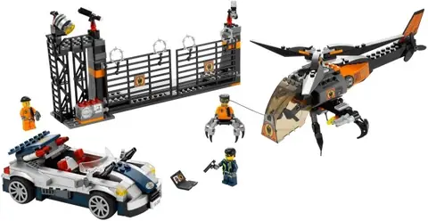 LEGO Agents Mission 5 Turbocar Chase • Set 8634 • SetDB