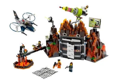 LEGO Agents Mission 8 Volcano Base • Set 8637 • SetDB LEGO Agents Mission 8 Volcano Base • Set 8637 • SetDB