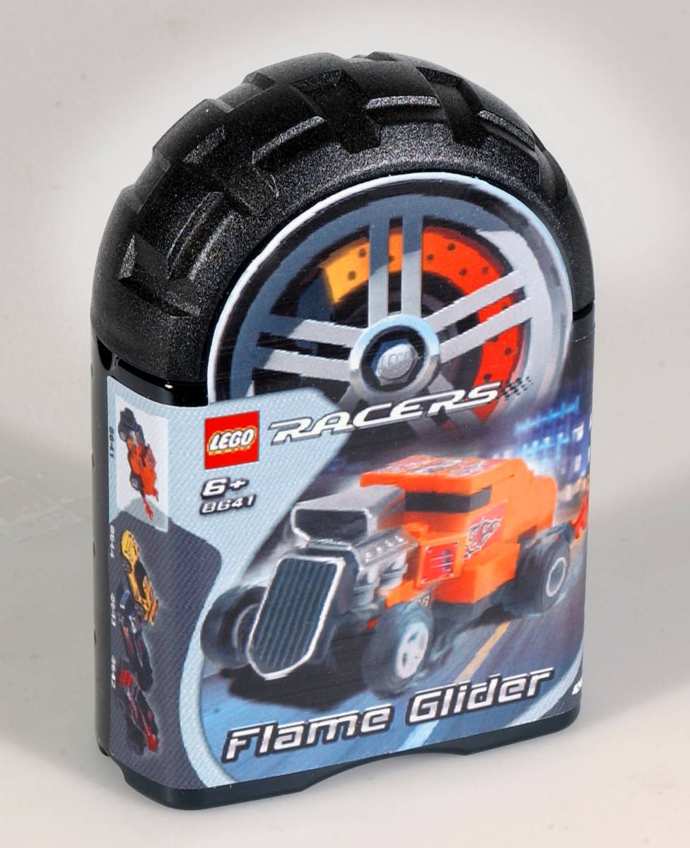LEGO Racers Flame Glider • Set 8641 • SetDB • Merlins Bricks