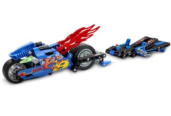 LEGO Racers Speed Slammer Bike • Set 8646 • SetDB