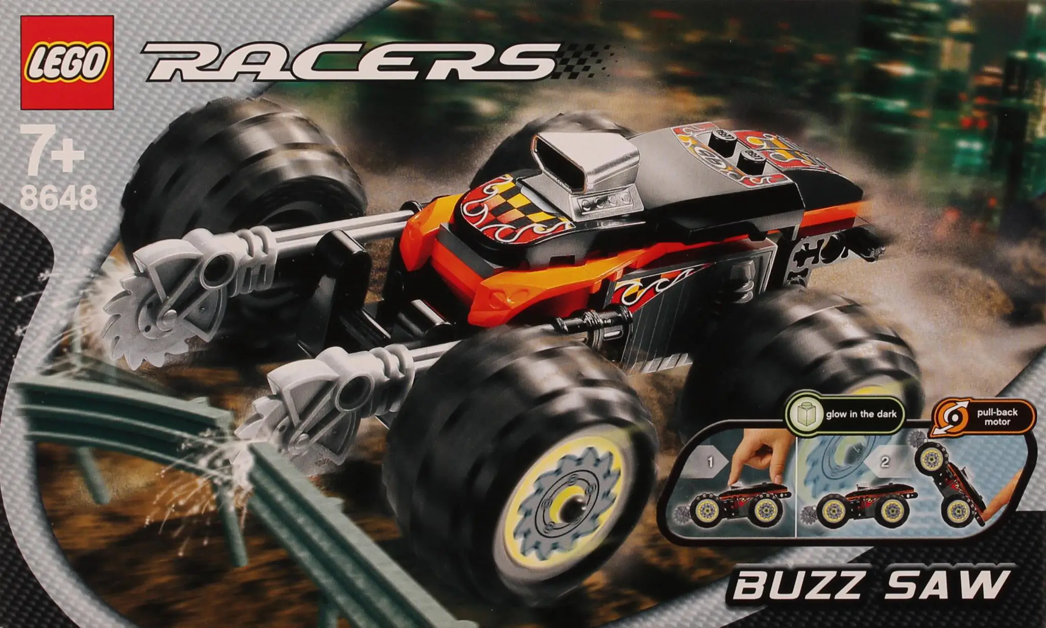 LEGO Racers Buzz Saw • Set 8648 • SetDB • Merlins Bricks