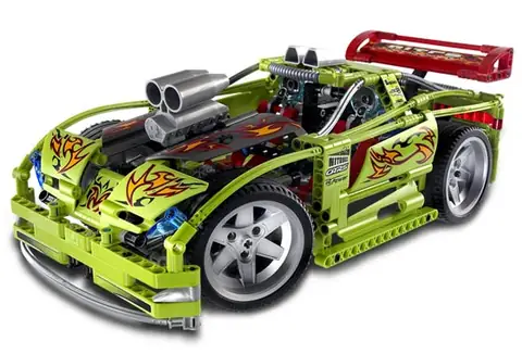 LEGO Racers Big Bling Wheelie • Set 8658 • SetDB