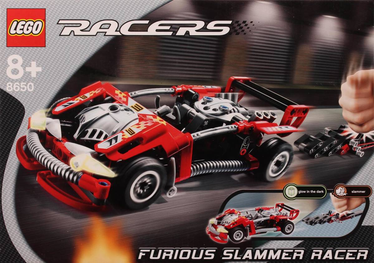 LEGO Racers Furious Slammer Racer • Set 8650 • SetDB