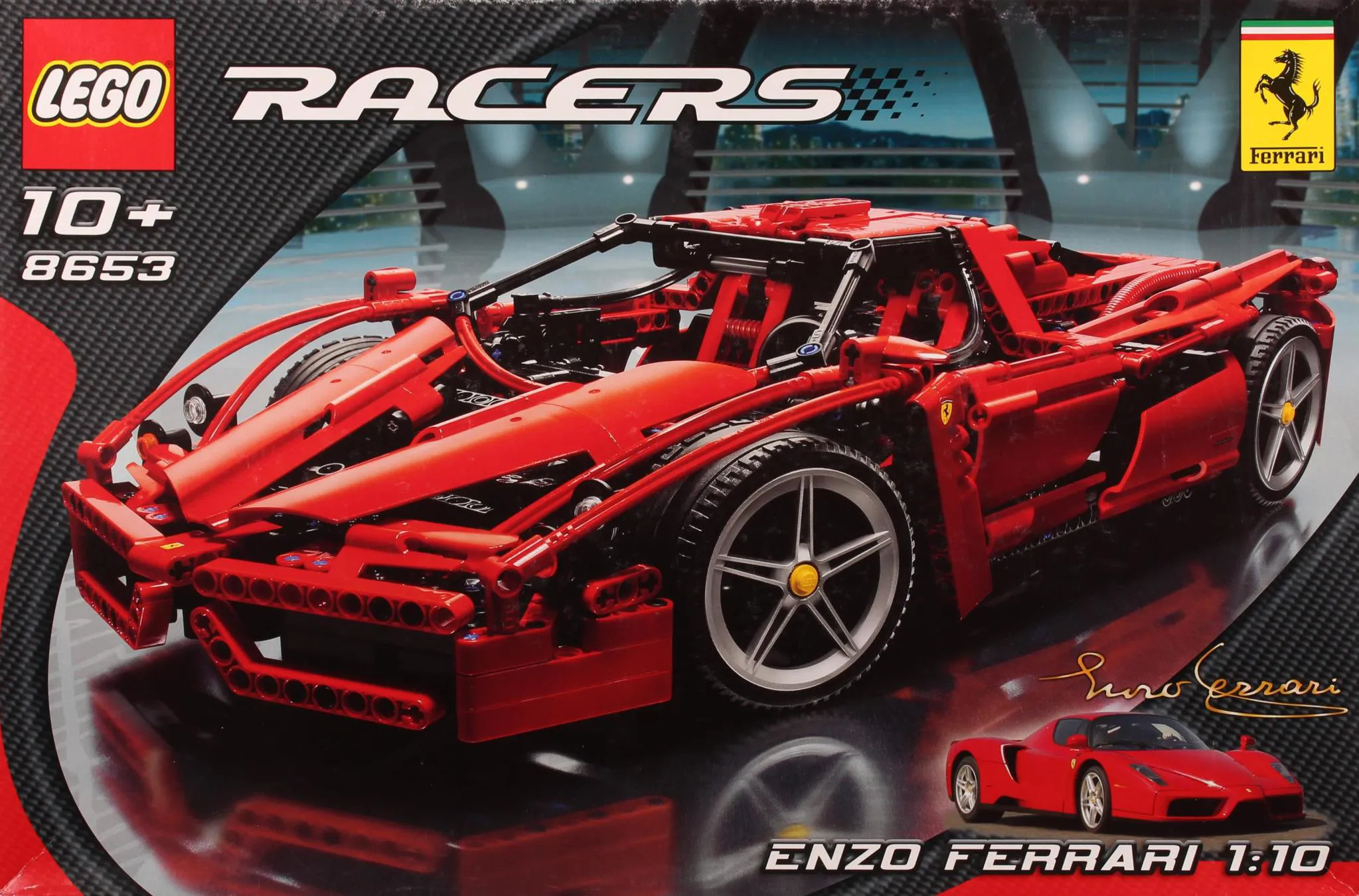 LEGO Enzo Ferrari • Set 8653 • SetDB • Merlins Bricks