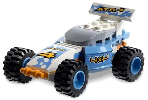 LEGO Racers Flame Glider • Set 8641 • SetDB • Merlins Bricks