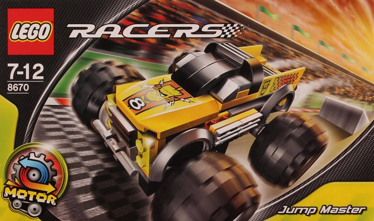 LEGO Racers Jump Master • Set 8670 • SetDB • Merlins Bricks
