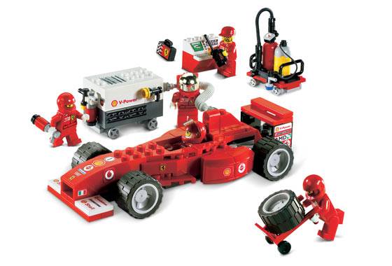 LEGO Ferrari F1 Fuel Stop • Set 8673 • SetDB