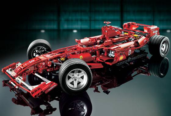 LEGO Ferrari F1 Racer • Set 8674 • SetDB • Merlins Bricks