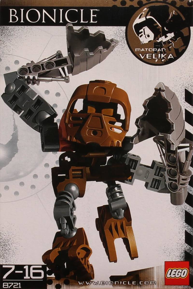 LEGO BIONICLE Velika • Set 8721 • SetDB • Merlins Bricks