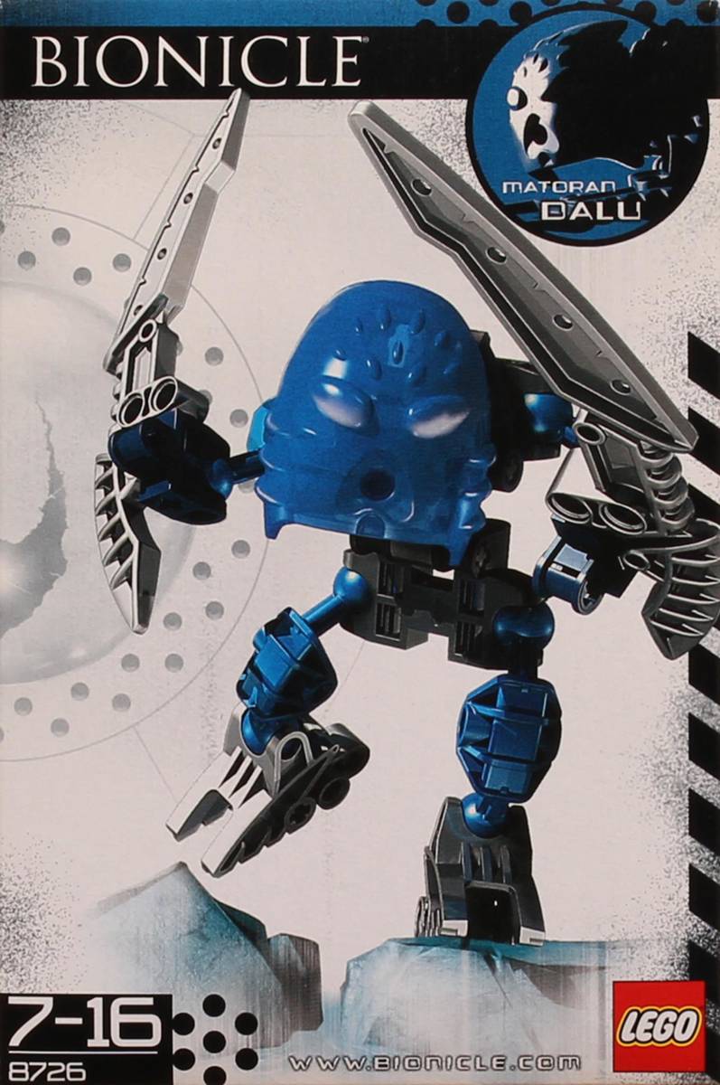 LEGO BIONICLE Dalu • Set 8726 • SetDB • Merlins Bricks
