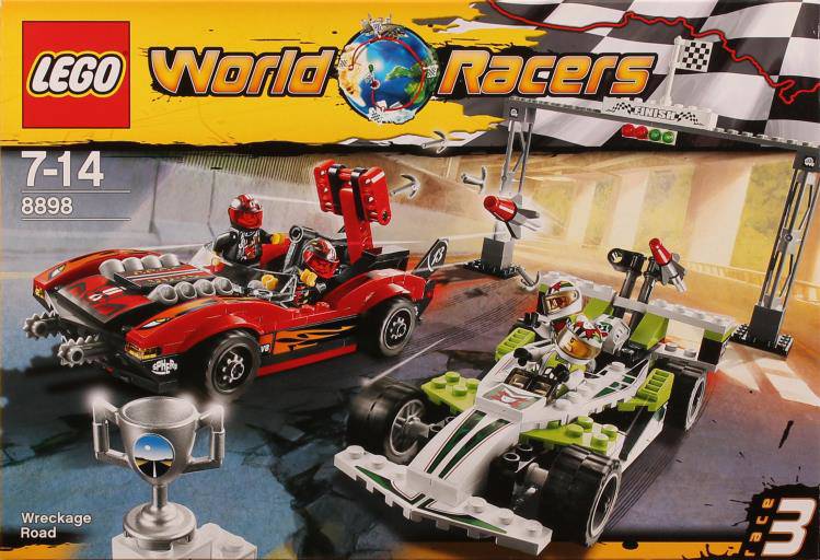 LEGO Racers Wreckage Road • Set 8898 • SetDB