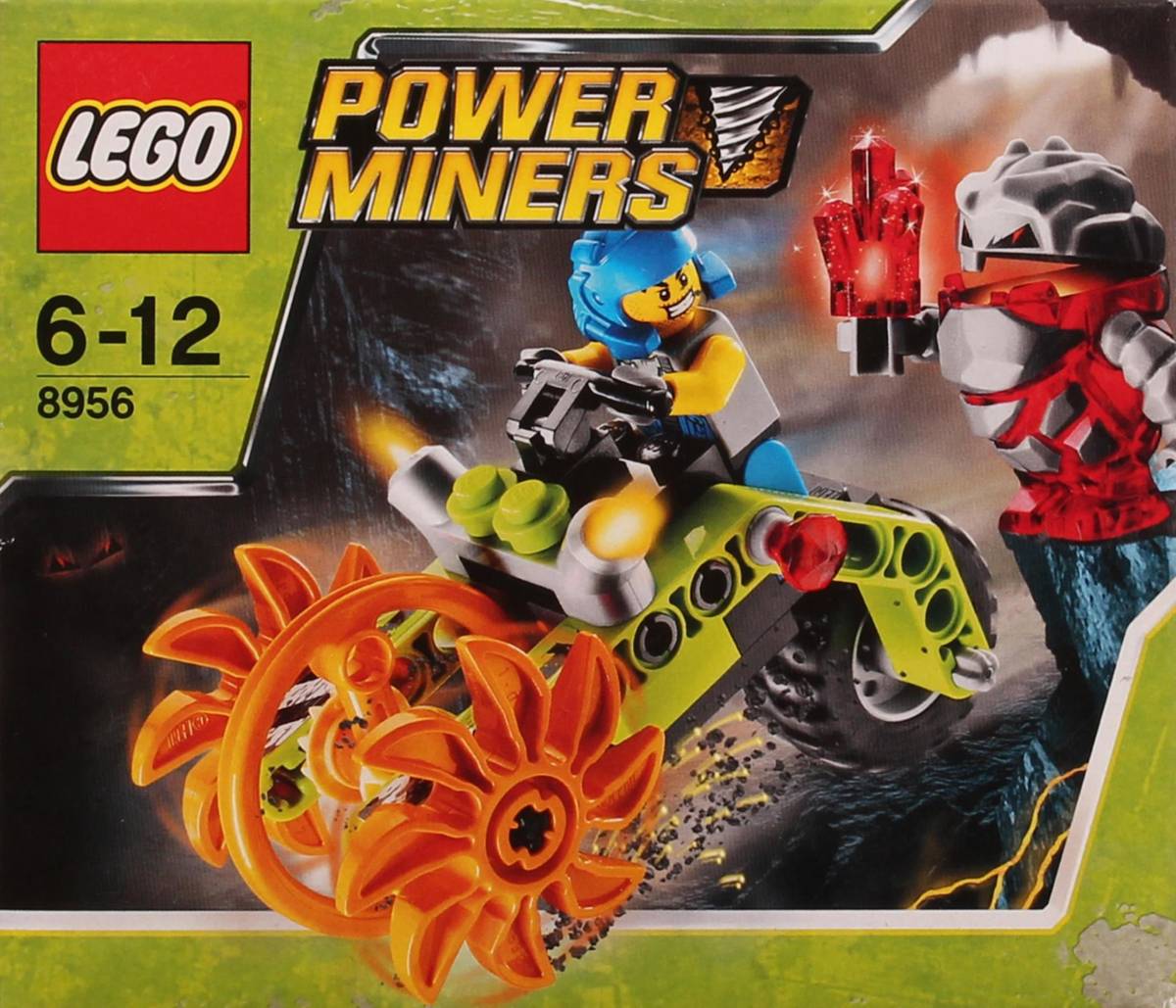 LEGO Power Miners Stone Chopper • Set 8956 • SetDB