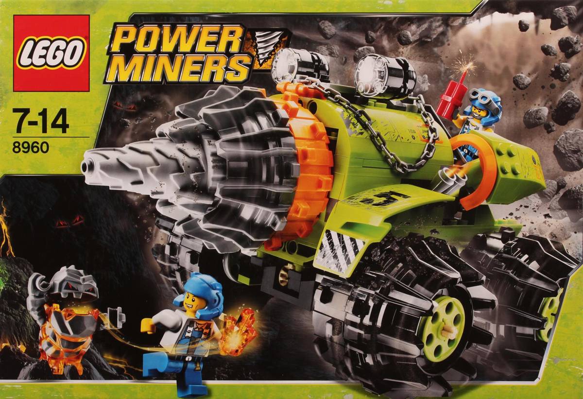 LEGO Power Miners Thunder Driller • Set 8960 • SetDB