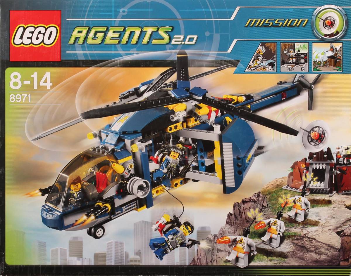 LEGO Agents Aerial Defense Unit • Set 8971 • SetDB