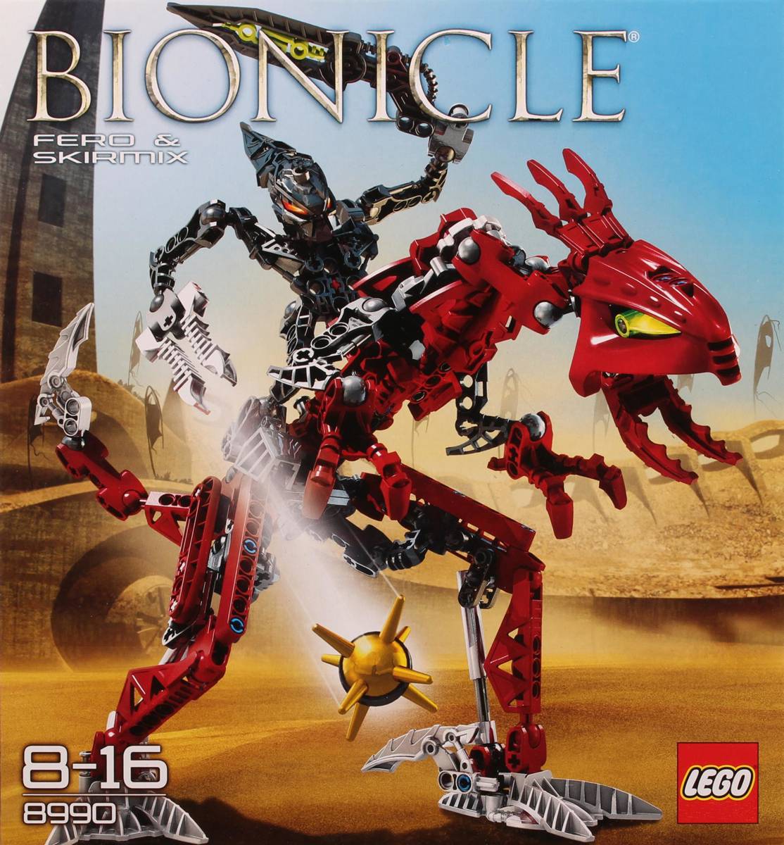 LEGO BIONICLE Fero & Skirmix • Set 8990 • SetDB