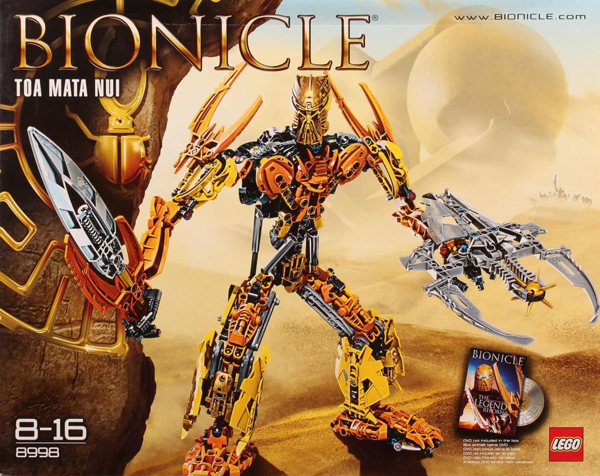 LEGO BIONICLE Toa Mata Nui • Set 8998 • SetDB