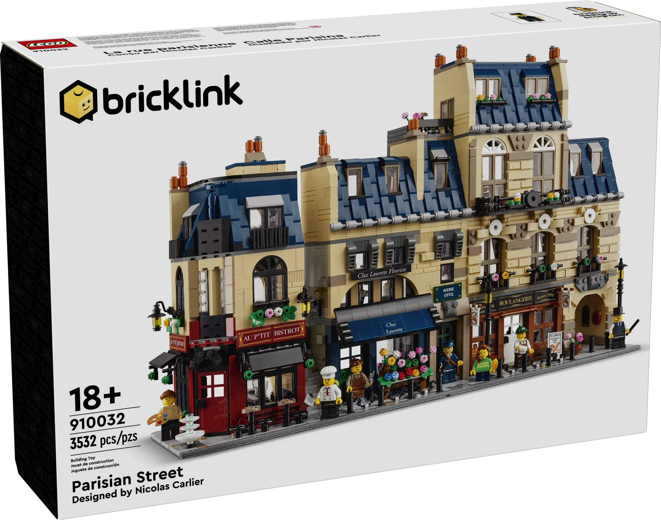 LEGO BDP Parisian Street • Set 910032 • SetDB
