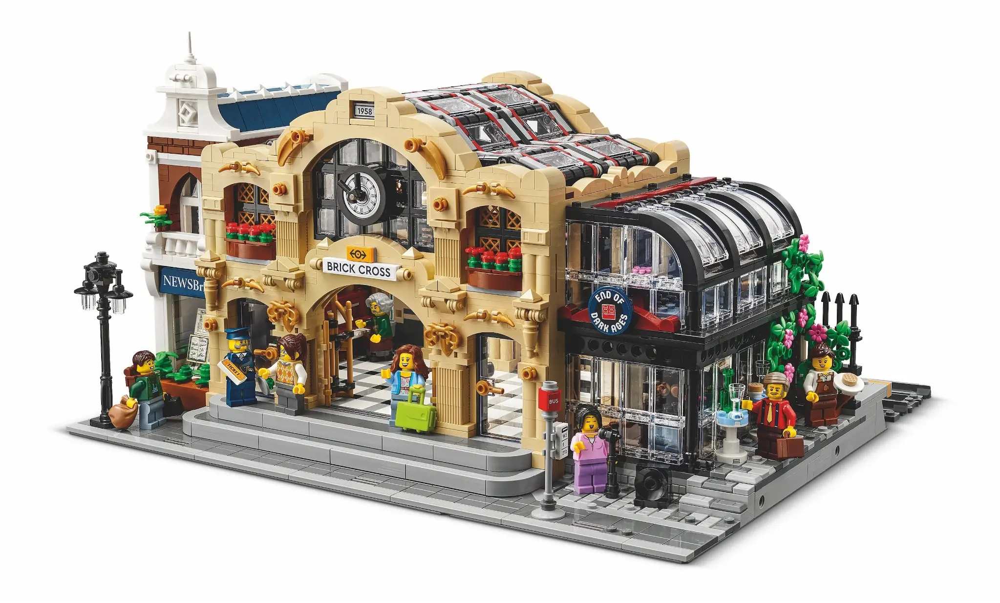 LEGO BDP Brick Cross • Set 910034 • SetDB • Merlins Bricks