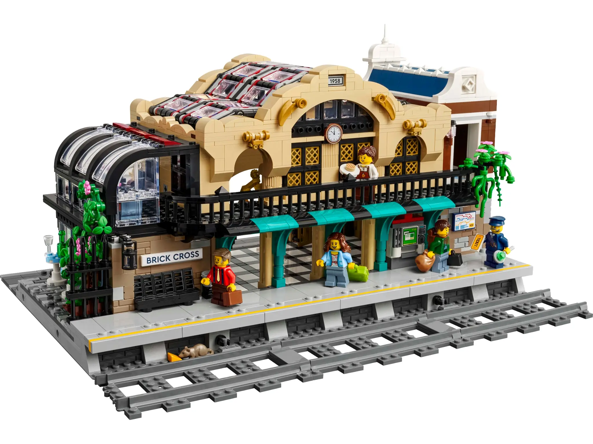 LEGO BDP Brick Cross • Set 910034 • SetDB • Merlins Bricks