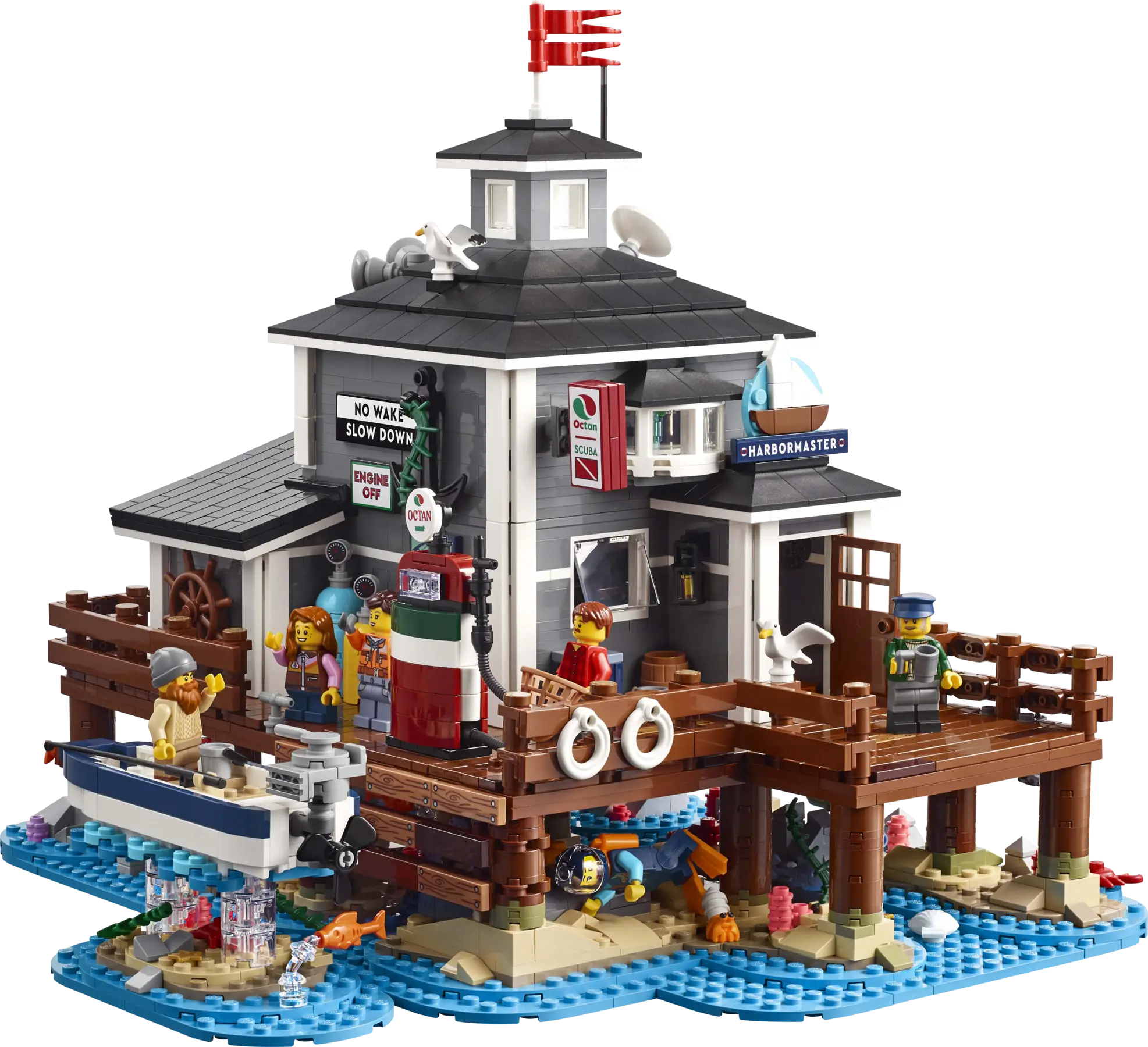 LEGO BDP Harbormaster's Office • Set 910040 • SetDB
