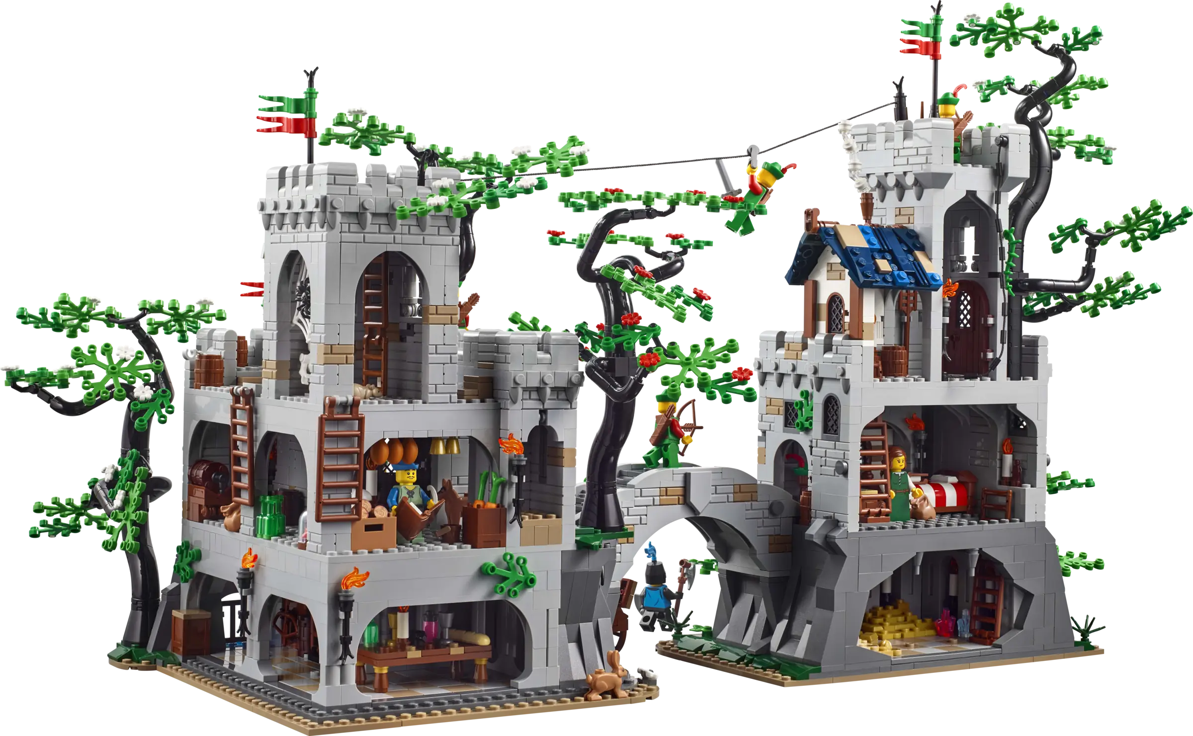 LEGO BDP Forest Stronghold • Set 910043 • SetDB 【LEGO新品未使用】ブルックリンク・森の砦／910043