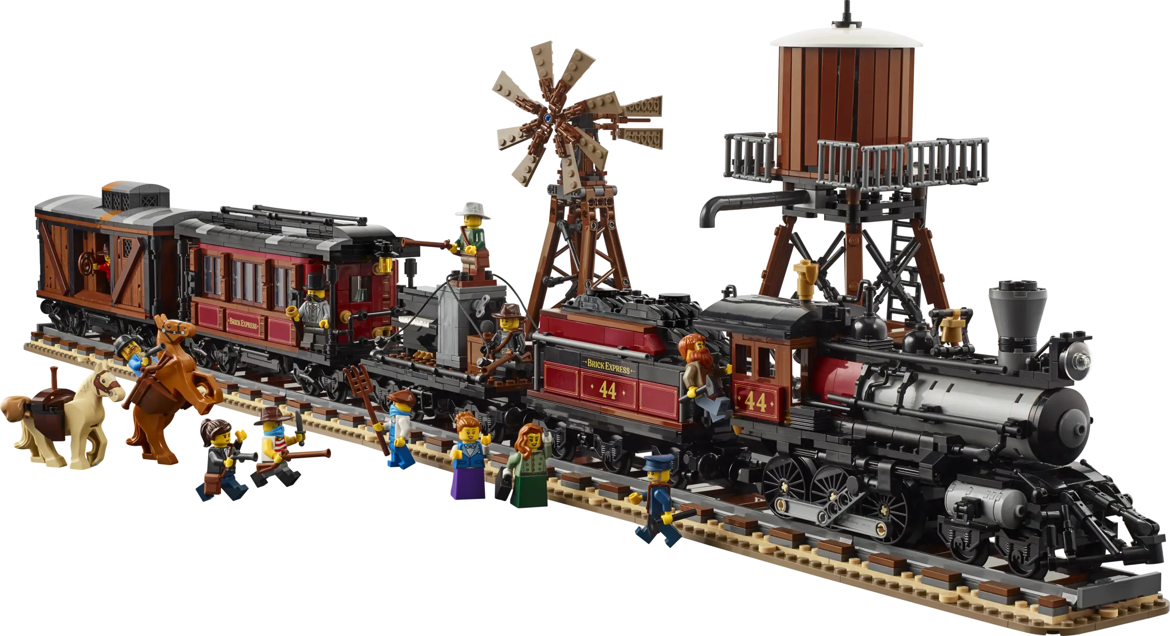 Wild West Train 910044 3712PCS