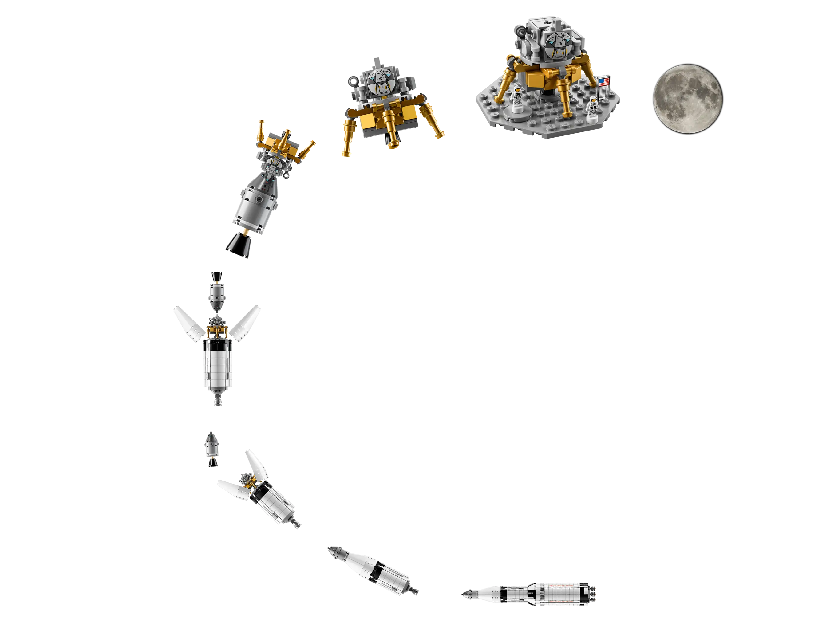 LEGO Ideas NASA Apollo Saturn V • Set 92176 • SetDB
