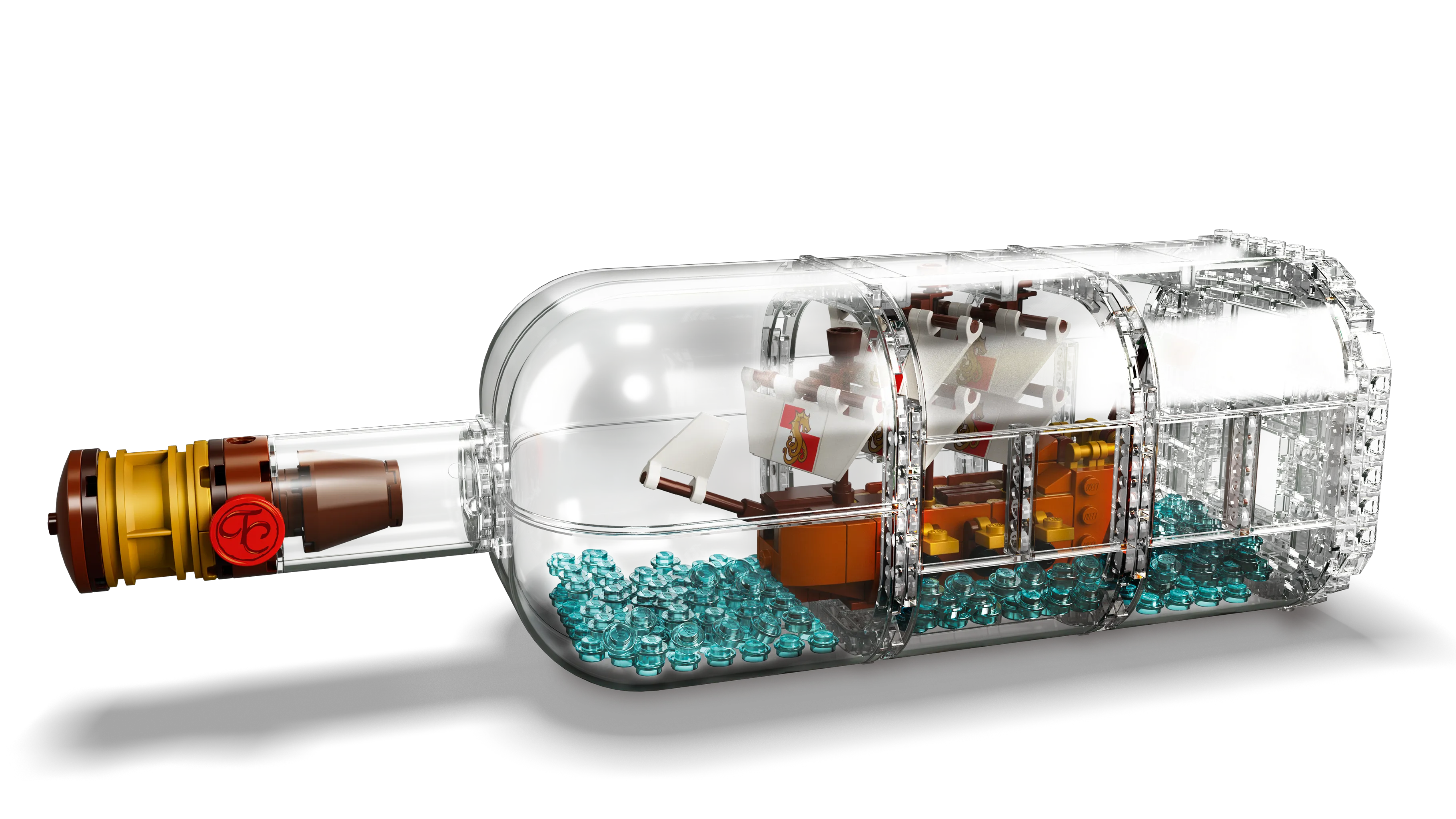 LEGO Ideas Ship in a Bottle Set 92177 SetDB
