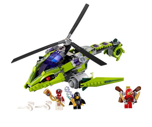 LEGO NINJAGO Rattlecopter • Set 9443 • SetDB