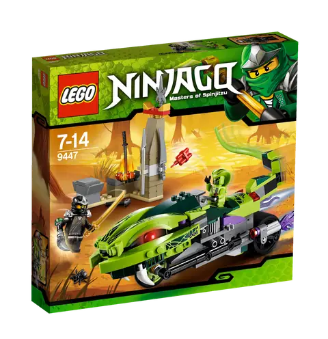 LEGO NINJAGO Lasha's Bite Cycle • Set 9447 • SetDB