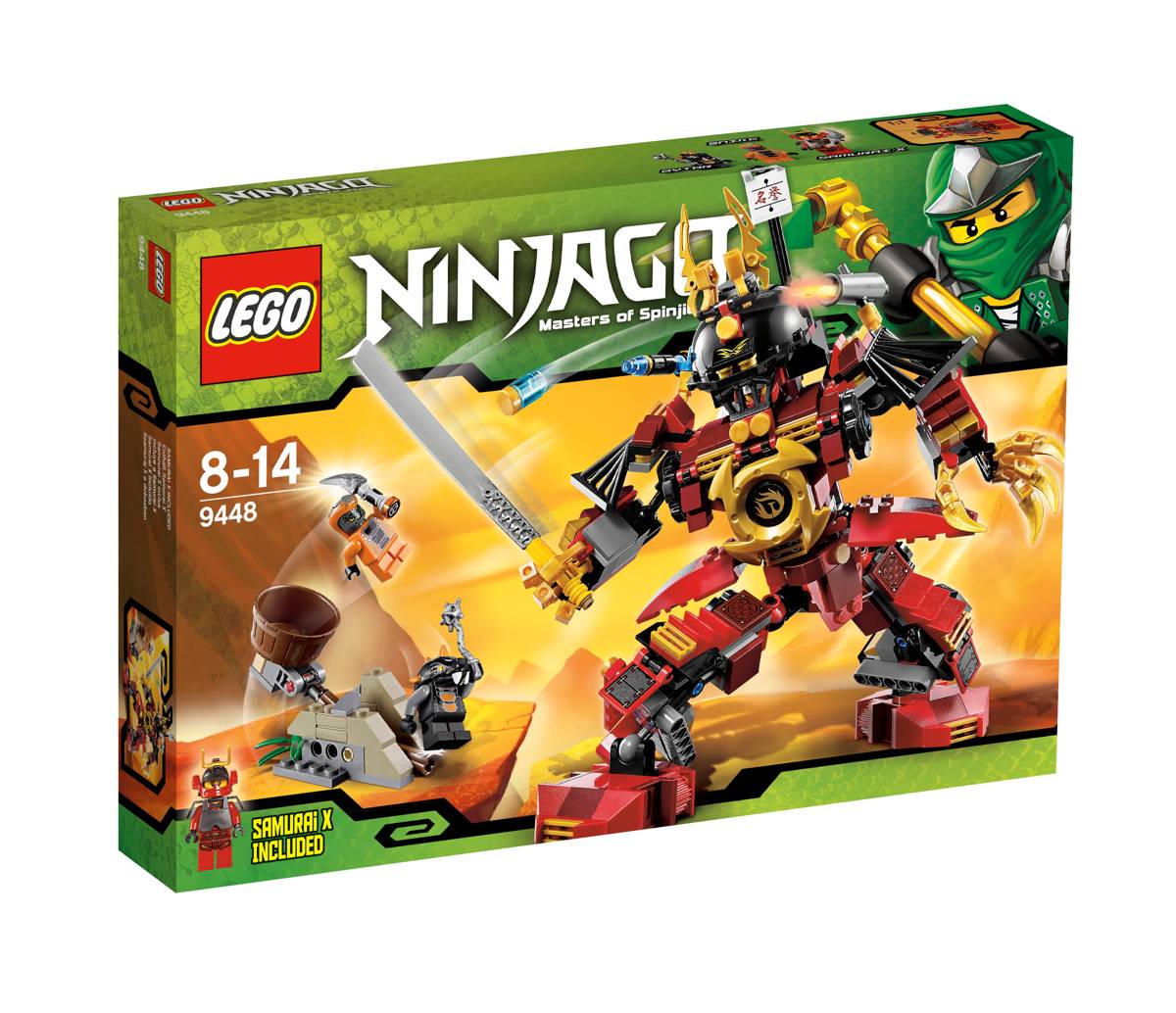 LEGO NINJAGO Samurai Mech • Set 9448 • SetDB LEGO NINJAGO Samurai Mech • Set 9448 • SetDB