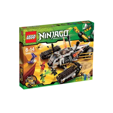 LEGO NINJAGO Ultra Sonic Raider • Set 9449 • SetDB